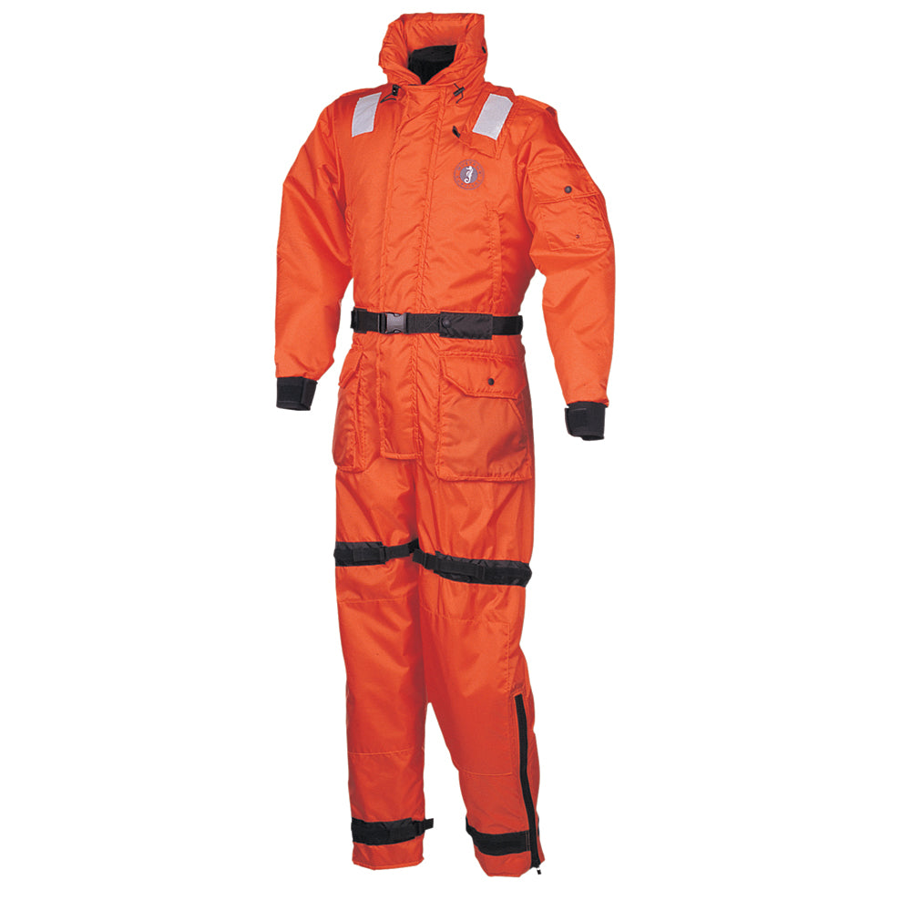 Mustang Deluxe Anti-Exposure Coverall  Work Suit - Orange - XXXL [MS2175-2-XXXL-206] - PrepTakers - Survival Guide Information & Products