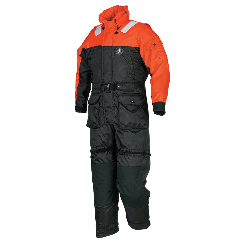 Mustang Deluxe Anti-Exposure Coverall  Work Suit - Orange/Black - XL [MS2175-33-XL-206] - PrepTakers - Survival Guide Information & Products