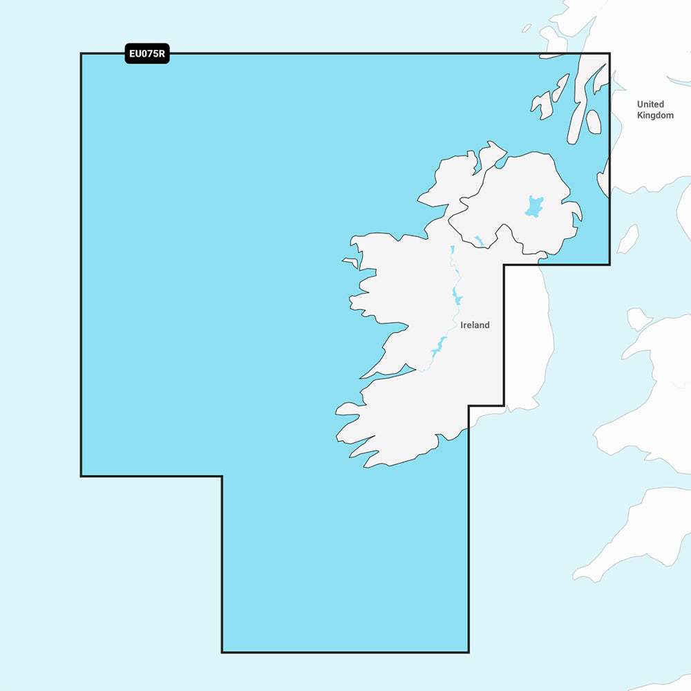 Garmin Navionics+ NSEU075R - Ireland, West Coast - Marine Chart [010-C1233-20] - PrepTakers - Survival Guide Information & Products