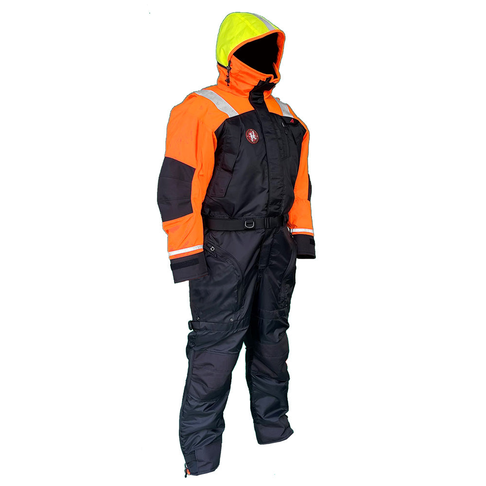 First Watch Anti-Exposure Suit Hi-Vis - Orange/Black - 3XL [AS-1100-OB-3XL] - PrepTakers - Survival Guide Information & Products