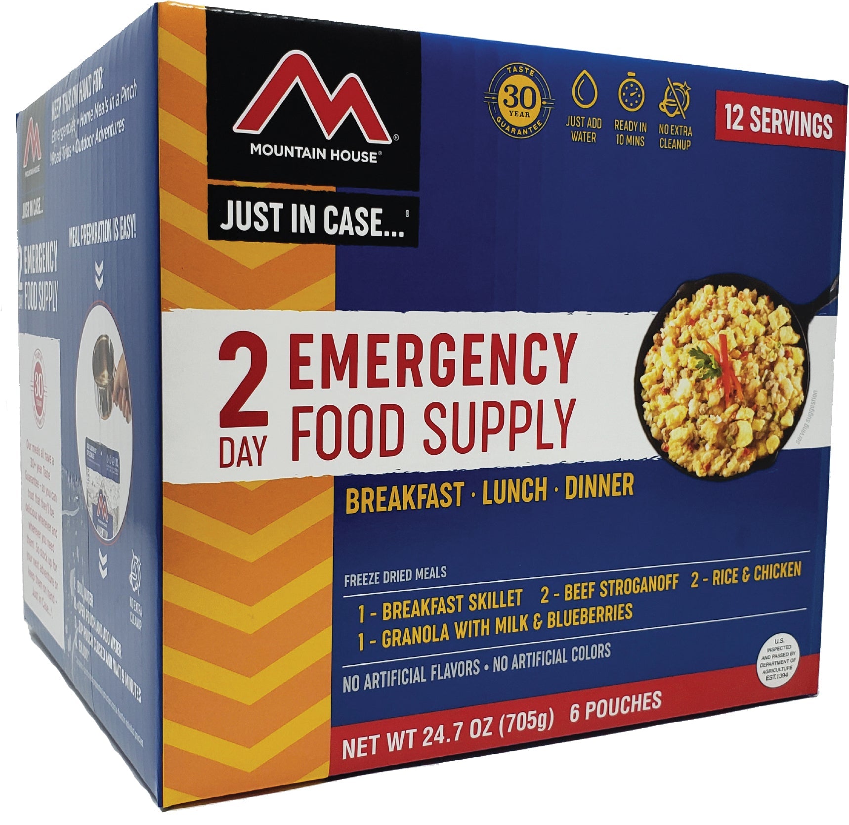 3-DAY EMERGENCY FOOD KIT CL - PrepTakers - Survival and Outdoor Information & Products