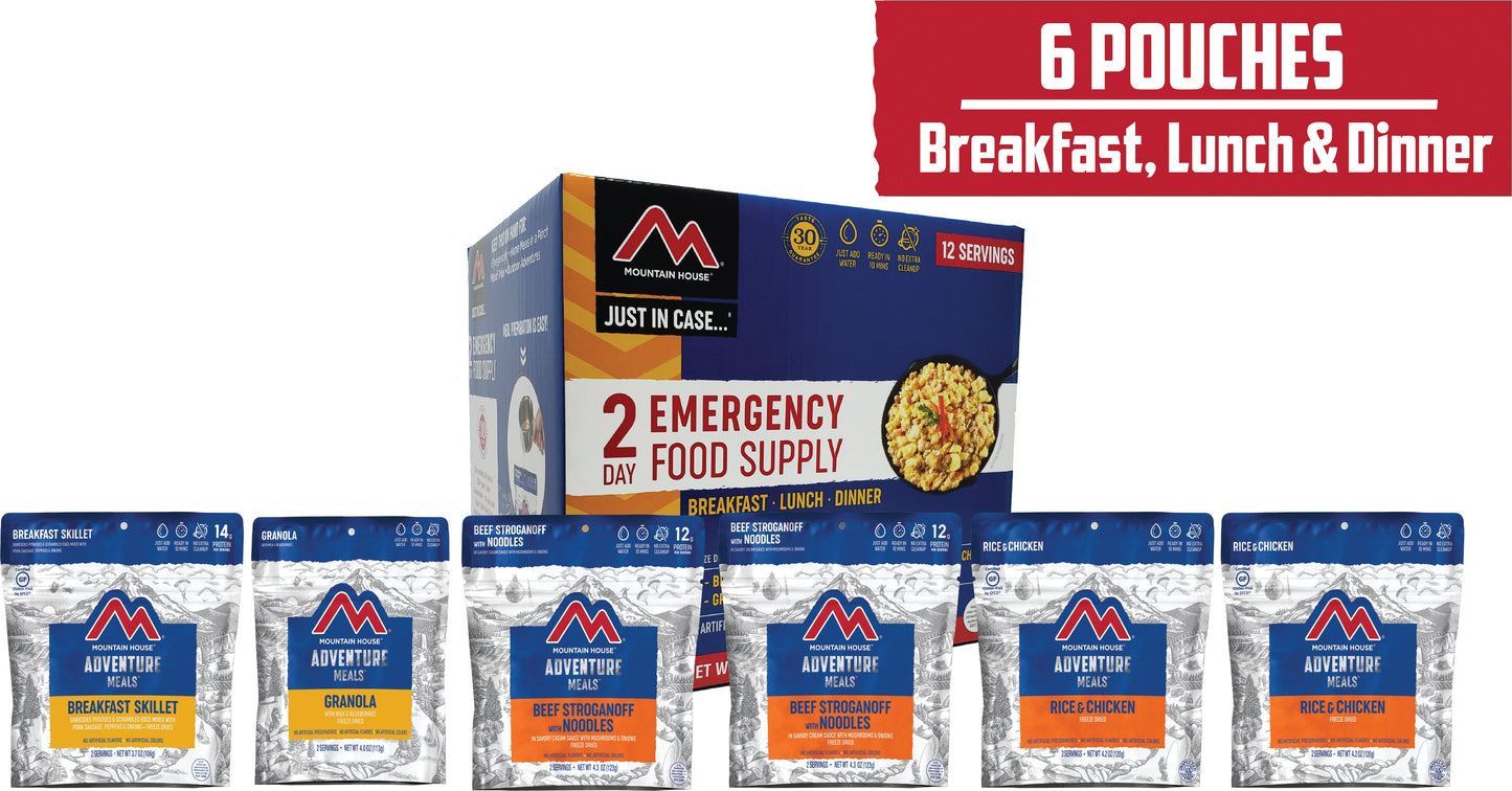 3-DAY EMERGENCY FOOD KIT CL - PrepTakers - Survival and Outdoor Information & Products
