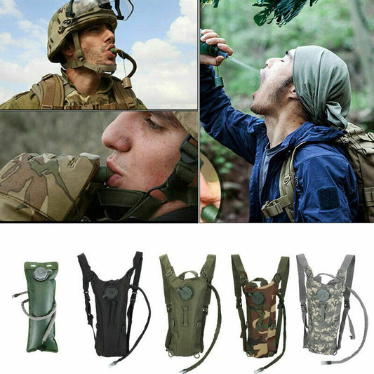 3L Water Bladder Bag Tactical Military Hiking Camping Hydration Backpack Outdoor by Plugsus Home Furniture - PrepTakers - Survival Guide Information & Products
